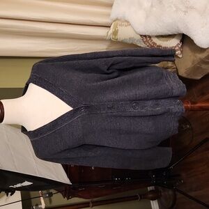 Nice Treasure & Bond Gray Cardigan-Size L​​​​​​​